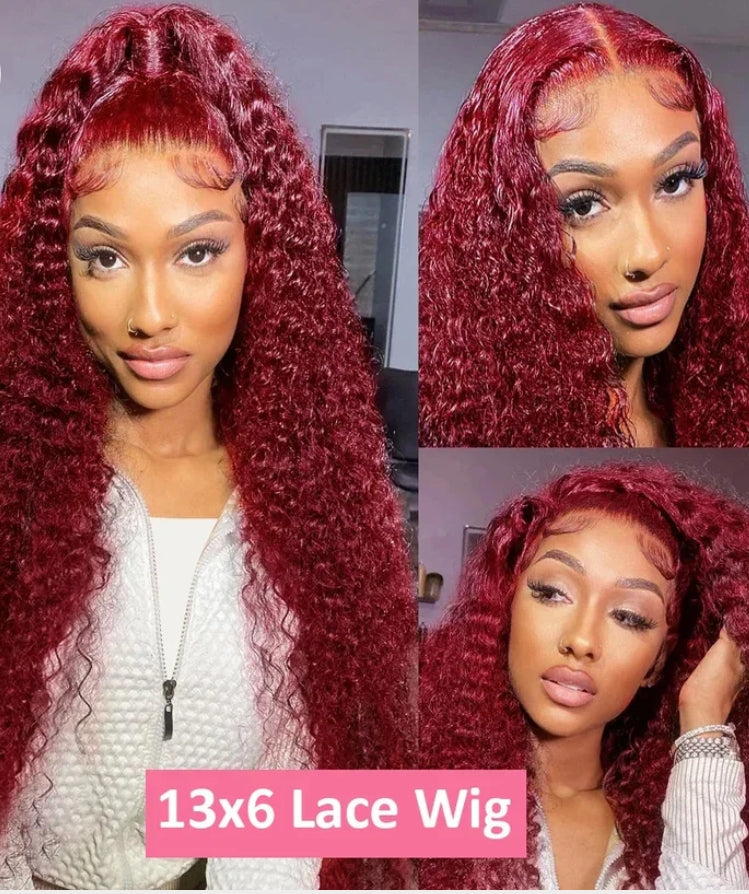 BURGUNDY HAIR WIGS