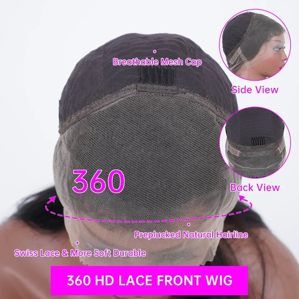 Body Wave Wig Burgundy Lace Front Wig 13x4 13x6 Hd Lace Frontal Wig 4x4 Lace Wig Human Hair Pre Plucked 99j Red Colored Wig