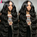 300% Density Body Wave Human Hair Wigs For Women 13x4 Hd Transparent Lace Frontal Pre-Plucked 4x4 Closure Indian Remy Hair Wig